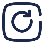 Restart Square SVG Icon